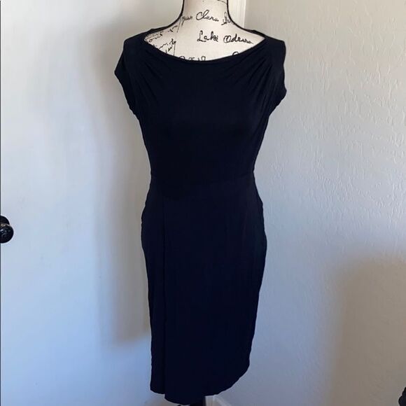 Cabi Black Gorgeous Pullover Design Dress - Picture 2 of 9